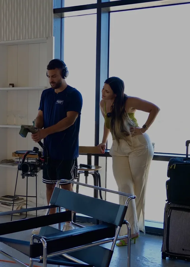 סשן צילומים עם ליה — הפקת סרטונים ממירים